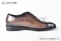 Berluti Alessandro Démesure Beige Calfskin/Crocodile Oxford