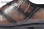 Berluti Alessandro Démesure Beige Calfskin/Crocodile Oxford