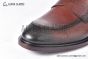 Prada Saffiano Red Calfskin Loafers with Hot-stamped Prada logo