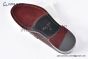 Prada Saffiano Red Calfskin Loafers with Hot-stamped Prada logo