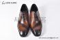 Berluti Alessandro Démesure Brown Calfskin/Crocodile Oxford
