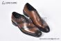 Berluti Alessandro Démesure Brown Calfskin/Crocodile Oxford