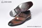 Berluti Alessandro Démesure Brown Calfskin/Crocodile Oxford