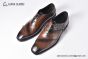 Berluti Alessandro Démesure Brown Calfskin/Crocodile Oxford