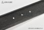 HERMES Reversible Belt Black/Beige Leather with Steel H Square Buckle
