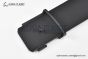 LV Initiales 40MM Reversible Belt Black Monogram Canvas and Calf Leather with Gray Steel Iconic LV Initiales Buckle