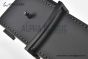 LV Initiales 40MM Reversible Belt Black Monogram Canvas and Calf Leather with Gray Steel Iconic LV Initiales Buckle