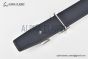 HERMES Reversible Belt Black Leather with Steel H Martelee Buckle