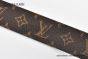 LV Pyramide 40mm Belt Brown Monogram Canvas with Yellow Gold LV Pyramide Buckle
