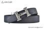 HERMES Reversible Belt Black Leather with Steel H Martelee Buckle