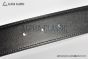 HERMES Reversible Belt Black/Chocolate Leather with Yellow Gold H Guillochee Buckle