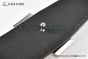 HERMES Reversible Belt Black Leather with Steel H Guillochee Buckle