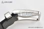 LV Pont Neuf 35mm Belt Black Taiga Leather with Stainless Steel LV Signature on the Metal Loop Buckle