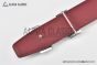 HERMES Reversible Belt Brown/Red Leather with Steel H buckle