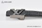 LV Alligator 40mm Belt Black Alligator Leather with Gray Steel Iconic LV Initiales Buckle