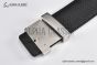 LV Alligator 40mm Belt Black Alligator Leather with Stainless Steel Iconic LV Initiales Buckle