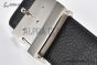 LV Alligator 40mm Belt Black Alligator Leather with Stainless Steel Iconic LV Initiales Buckle