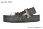HERMES Reversible Belt White/Black Leather with black Steel H buckle