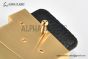 LV Alligator 40mm Belt Black Alligator Leather with Yellow Gold Iconic LV Initiales Buckle
