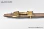 HERMES Reversible Belt Beige/Black Leather with Yellow Gold H buckle