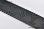 LV Initiales 40mm Reversible Belt Black Embossed Monogram Leather with Yellow Gold Iconic LV Initiales Buckle