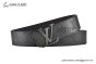 LV Initiales 40mm Reversible Belt Black Embossed Monogram Leather with Matte Black Steel Iconic LV Initiales Buckle