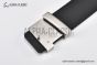LV Initiales 40mm Reversible Belt Black Embossed Monogram Leather with Stainless Steel Iconic LV Initiales Buckle