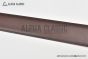 HERMES Reversible Belt Black/Brown Leather with Yellow Gold H Touareg Buckle