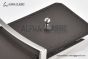 LV Mirror 35mm Reversible Belt Black Leather with Stainless Steel LV Mirror Buckle