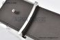 LV Mirror 35mm Reversible Belt Black Leather with Stainless Steel LV Mirror Buckle