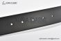 LV Mirror 35mm Reversible Belt Black Leather with Stainless Steel LV Mirror Buckle
