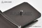 LV Mirror 35mm Reversible Belt Black Leather with Gray Steel LV Mirror Buckle
