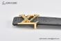 LV Initiales 40mm Reversible Belt Monogram Canvas and Calf Leather with Yellow Gold LV Initials Buckle