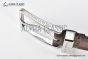 LV Pont Neuf 35MM Belt Damier Graphite Canvas with Stainless Steel LV Signature Buckle