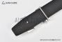 HERMES Reversible Belt Black/Brown Leather with Steel H Striee buckle