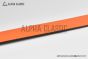 HERMES Reversible Belt Orange/Black Leather with Yellow Gold Tonight buckle