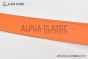 HERMES Reversible Belt Orange/Black Leather with Yellow Gold Tonight buckle