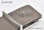 Damier LV 40mm Reversible Belt Black/Gray Calf Leather with Stainless Steel Damier LV Initials Buckle