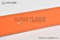 HERMES Reversible Belt Orange/Black Leather with Yellow Gold Tonight buckle