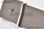 Damier LV 40mm Reversible Belt Black/Gray Calf Leather with Stainless Steel Damier LV Initials Buckle