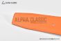 HERMES Reversible Belt Orange/Black Leather with Yellow Gold Tonight buckle