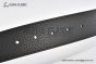 Damier LV 40mm Reversible Belt Black/Gray Calf Leather with Stainless Steel Damier LV Initials Buckle