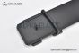 LV Initiales 40mm Reversible Belt Black Embossed Monogram Taurillon Leather with Matte Black LV Initials Buckle