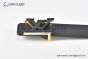 LV Optic 40mm Reversible Belt Black Calf Leather with Tone-on-tone Effect LV Initials Buckle
