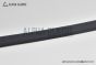HERMES Reversible Belt Black Leather with Steel Tonight buckle