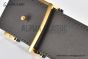 LV Optic 40mm Reversible Belt Black Calf Leather with Tone-on-tone Effect LV Initials Buckle