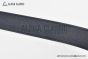 HERMES Reversible Belt Black Leather with Steel Tonight buckle