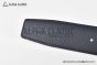 HERMES Reversible Belt Black Leather with Steel Tonight buckle