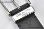 LV Pont Neuf 35MM Belt Gray Monogram Eclipse Canvas with Stainless Steel LV Signature Buckle