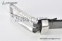 LV Pont Neuf 35MM Belt Gray Monogram Eclipse Canvas with Stainless Steel LV Signature Buckle